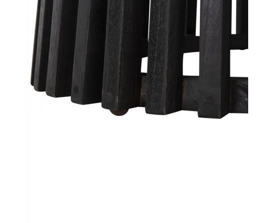 ΤΡΑΠΕΖΙ ΤΡΑΠΕΖΑΡΙΑΣ FRANTZ HM9457.12 ΜΑΣΙΦ MINDI ΞΥΛΟ ΣΕ ΜΑΥΡΟ Φ150x75Υεκ - ΤΡΑΠΕΖΙΑ ΚΟΥΖΙΝΑΣ στο Milonadakis.gr