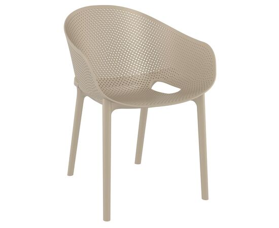Σετ Τραπεζαρίας 7τμχ Vegas Sky Pro Taupe 100X180/220Χ75εκ. - ΣΕΤ ΤΡΑΠΕΖΑΡΙΕΣ στο Milonadakis.gr