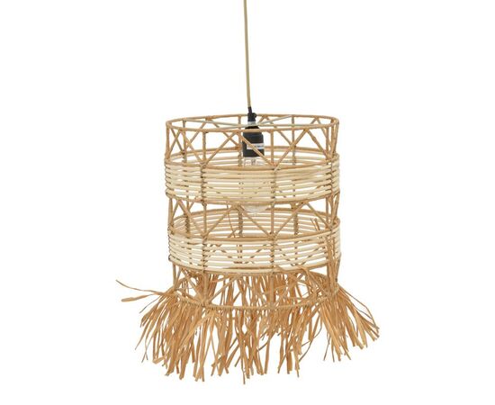 Φωτιστικό οροφής Crossio Inart E27 φυσικό Φ30x110εκ - ΦΩΤΙΣΤΙΚΑ ΟΡΟΦΗΣ στο Milonadakis.gr