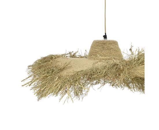 Φωτιστικό οροφής Naloa Inart E27 φυσικό Φ72x16εκ - ΦΩΤΙΣΤΙΚΑ ΟΡΟΦΗΣ στο Milonadakis.gr