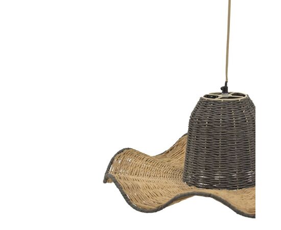 Φωτιστικό οροφής Darla Inart E27 φυσικό Φ57x110εκ - ΦΩΤΙΣΤΙΚΑ ΟΡΟΦΗΣ στο Milonadakis.gr