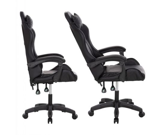 ΚΑΡΕΚΛΑ ΓΡΑΦΕΙΟΥ GAMING MANCER HM1194 ΜΑΥΡΟ PU-ΜΑΥΡΟ ΠΟΛΥΠΡΟΠΥΛΕΝΙΟ 59x69x125Υεκ. - ΚΑΡΕΚΛΕΣ ΓΡΑΦΕΙΟΥ στο Milonadakis.gr