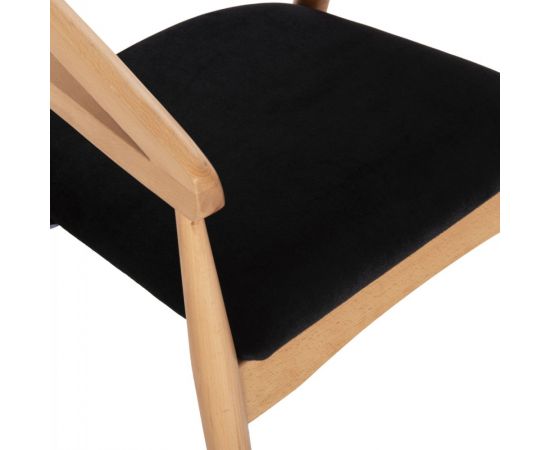ΠΟΛΥΘΡΟΝΑ KOMODUS HM18012.02 ΞΥΛΟ ΟΞΙΑΣ-RATTAN-ΥΦΑΣΜΑ ΣΕ ΜΑΥΡΟ 55x49x80Υεκ. - ΚΑΡΕΚΛΕΣ - ΠΟΛΥΘΡΟΝΕΣ ΕΣ. στο Milonadakis.gr