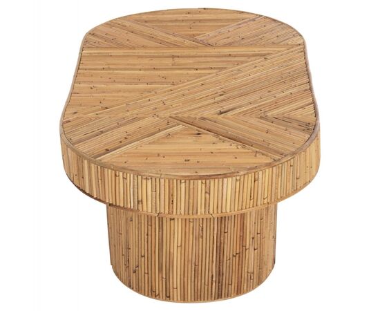 ΤΡΑΠΕΖΙ ΣΑΛΟΝΙΟΥ GATSBY ΟΒΑΛ TOP HM9870 RATTAN ΧΡΩΜΑ ΦΥΣΙΚΟ 110x59x39Υεκ. - ΤΡΑΠΕΖΑΚΙΑ ΣΑΛΟΝΙΟΥ στο Milonadakis.gr