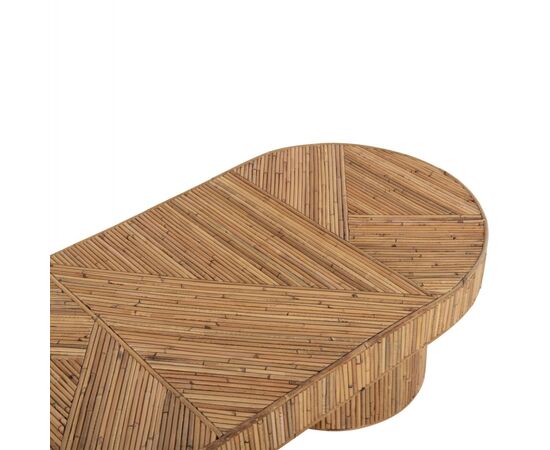 ΤΡΑΠΕΖΙ ΣΑΛΟΝΙΟΥ GATSBY ΟΒΑΛ TOP HM9870 RATTAN ΧΡΩΜΑ ΦΥΣΙΚΟ 110x59x39Υεκ. - ΤΡΑΠΕΖΑΚΙΑ ΣΑΛΟΝΙΟΥ στο Milonadakis.gr