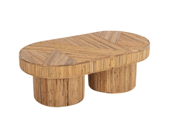 ΤΡΑΠΕΖΙ ΣΑΛΟΝΙΟΥ GATSBY ΟΒΑΛ TOP HM9870 RATTAN ΧΡΩΜΑ ΦΥΣΙΚΟ 110x59x39Υεκ. - ΤΡΑΠΕΖΑΚΙΑ ΣΑΛΟΝΙΟΥ στο Milonadakis.gr