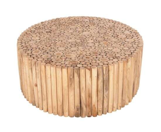 ΤΡΑΠΕΖΙ ΣΑΛΟΝΙΟΥ ΣΤΡΟΓΓΥΛΟ COOTER HM9862 ΚΛΑΔΙΑ TEAK-ΦΥΣΙΚΟ Φ100x40Υεκ. - ΤΡΑΠΕΖΑΚΙΑ ΣΑΛΟΝΙΟΥ στο Milonadakis.gr
