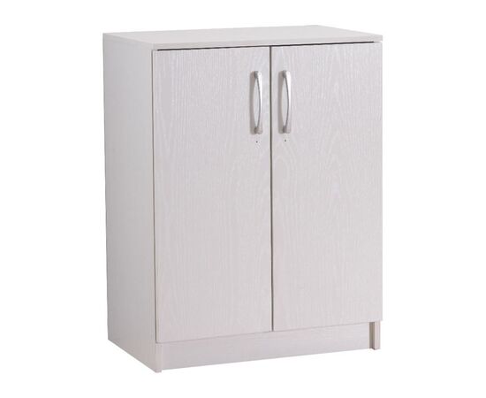 Παπουτσοθήκη-ντουλάπι Shordo pakoworld λευκό-oak μελαμίνης 60x40.5x80εκ - ΝΤΟΥΛΑΠΙΑ - ΠΑΠΟΥΤΣΟΘΗΚΕΣ στο Milonadakis.gr