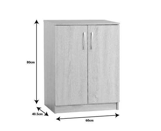 Παπουτσοθήκη-ντουλάπι Shordo pakoworld μελαμίνη σε φυσικό χρώμα 60x40.5x80εκ - ΝΤΟΥΛΑΠΙΑ - ΠΑΠΟΥΤΣΟΘΗΚΕΣ στο Milonadakis.gr