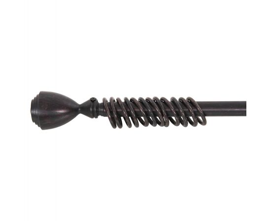 ΚΟΥΡΤΙΝΟΞΥΛΟ 110-210cm HM11280.03 ΜΕΤΑΛΛΙΚΟ ΠΤΥΣ/ΝΟ ΜΑΥΡΟ ΚΟΚΚΙΝΟ ΚΩΝΟΣ Ε-0316 - ΣΤΟΡΙΑ - ΚΟΥΡΤΙΝΕΣ - ΚΟΥΡΤΙΝΟΞΥΛΑ - ΚΟΥΝΟΥΠΙΕΡΕΣ στο Milonadakis.gr