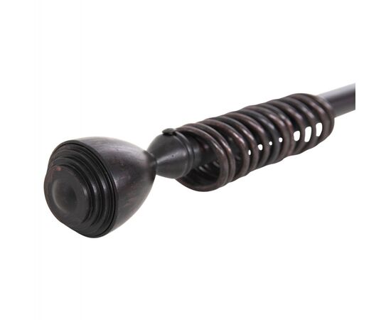 ΚΟΥΡΤΙΝΟΞΥΛΟ 110-210cm HM11280.03 ΜΕΤΑΛΛΙΚΟ ΠΤΥΣ/ΝΟ ΜΑΥΡΟ ΚΟΚΚΙΝΟ ΚΩΝΟΣ Ε-0316 - ΣΤΟΡΙΑ - ΚΟΥΡΤΙΝΕΣ - ΚΟΥΡΤΙΝΟΞΥΛΑ - ΚΟΥΝΟΥΠΙΕΡΕΣ στο Milonadakis.gr