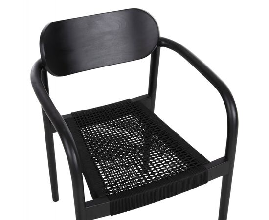 ΠΟΛΥΘΡΟΝΑ OSLO HM9636.12 ΞΥΛΟ TEAK ΜΑΥΡΟ & ΜΑΥΡΟ ΣΧΟΙΝΙ 55x54x80Yεκ. - ΚΑΡΕΚΛΕΣ - ΠΟΛΥΘΡΟΝΕΣ ΕΣ. στο Milonadakis.gr