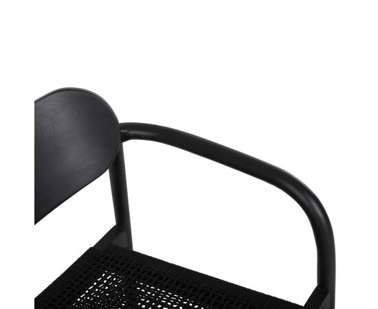 ΠΟΛΥΘΡΟΝΑ OSLO HM9636.12 ΞΥΛΟ TEAK ΜΑΥΡΟ & ΜΑΥΡΟ ΣΧΟΙΝΙ 55x54x80Yεκ. - ΚΑΡΕΚΛΕΣ - ΠΟΛΥΘΡΟΝΕΣ ΕΣ. στο Milonadakis.gr