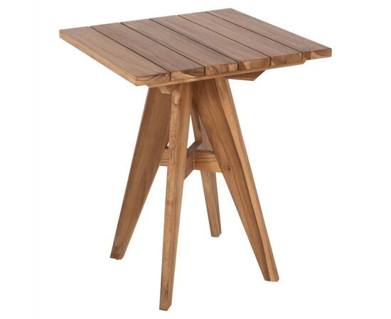 ΤΡΑΠΕΖΙ ΤΕΤΡΑΓΩΝΟ LEO HM9860.11 ΜΑΣΙΦ ΞΥΛΟ ΤΕΑΚ 60x60x75Υεκ. - ΤΡΑΠΕΖΙΑ ΕΞ. ΧΩΡΟΥ στο Milonadakis.gr