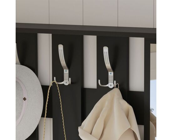 ΕΠΙΠΛΟ ΕΙΣΟΔΟΥ ΜΕ ΚΑΘΡΕΦΤΗ GORN HM2473.02 ΜΕΛΑΜΙΝΗ ΣΕ WENGE 90x24x190Υεκ - ΕΠΙΠΛΑ ΕΙΣΟΔΟΥ στο Milonadakis.gr