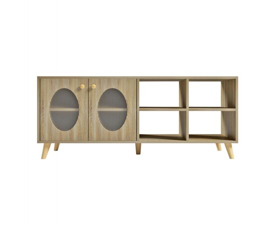 ΕΠΙΠΛΟ ΤΗΛΕΟΡΑΣΗΣ RILLION HM9879 ΜΕΛΑΜΙΝΗ ΣΕ SONAMA 120x40x50Yεκ - ΕΠΙΠΛΑ ΤΗΛΕΟΡΑΣΗΣ στο Milonadakis.gr
