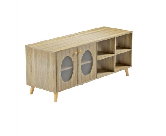 ΕΠΙΠΛΟ ΤΗΛΕΟΡΑΣΗΣ RILLION HM9879 ΜΕΛΑΜΙΝΗ ΣΕ SONAMA 120x40x50Yεκ - ΕΠΙΠΛΑ ΤΗΛΕΟΡΑΣΗΣ στο Milonadakis.gr