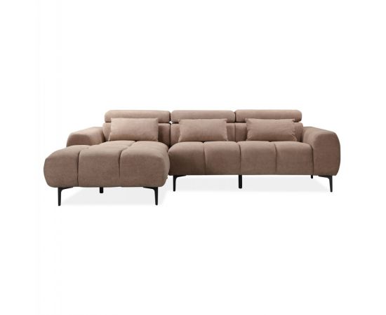 ΚΑΝΑΠΕΣ ΑΡΙΣΤΕΡΗ ΓΩΝΙΑ DIVYA HM3267.01L ΣΥΝΘ.SUEDE ΑΝΟΙΧΤΟ ΚΑΦΕ 264x175x99Υεκ. - ΚΑΝΑΠΕΔΕΣ-ΣΑΛΟΝΙΑ στο Milonadakis.gr