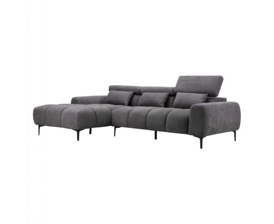 ΚΑΝΑΠΕΣ ΑΡΙΣΤΕΡΗ ΓΩΝΙΑ DIVYA HM3267.02L ΣΥΝΘ.SUEDE ΓΚΡΙ 264x175x99Υεκ. - ΚΑΝΑΠΕΔΕΣ-ΣΑΛΟΝΙΑ στο Milonadakis.gr