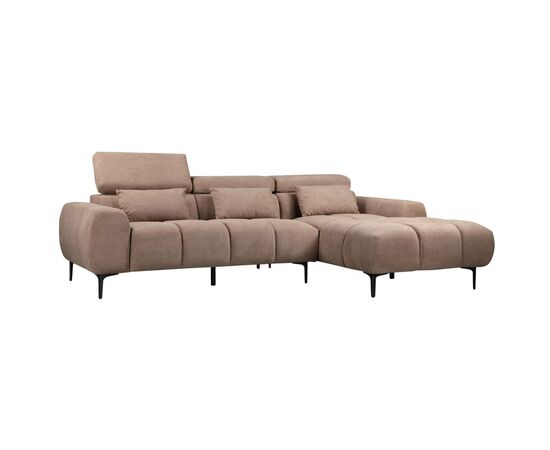 ΚΑΝΑΠΕΣ ΔΕΞΙΑ ΓΩΝΙΑ DIVYA HM3267.01R ΣΥΝΘ.SUEDE ΑΝΟΙΧΤΟ ΚΑΦΕ 264x175x99Υεκ. - ΚΑΝΑΠΕΔΕΣ-ΣΑΛΟΝΙΑ στο Milonadakis.gr