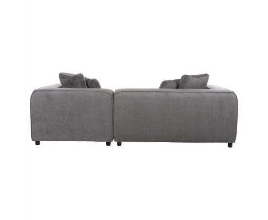 ΚΑΝΑΠΕΣ ΓΩΝΙΑ 3-ΘΕΣΙΟΣ GRACE HM3280.03R ΓΚΡΙ ΥΦΑΣΜΑ 252x105-160x70-90Υεκ. - ΚΑΝΑΠΕΔΕΣ-ΣΑΛΟΝΙΑ στο Milonadakis.gr