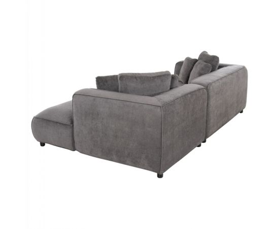 ΚΑΝΑΠΕΣ ΓΩΝΙΑ 3-ΘΕΣΙΟΣ GRACE HM3280.03R ΓΚΡΙ ΥΦΑΣΜΑ 252x105-160x70-90Υεκ. - ΚΑΝΑΠΕΔΕΣ-ΣΑΛΟΝΙΑ στο Milonadakis.gr