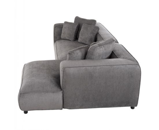 ΚΑΝΑΠΕΣ ΓΩΝΙΑ 3-ΘΕΣΙΟΣ GRACE HM3280.03R ΓΚΡΙ ΥΦΑΣΜΑ 252x105-160x70-90Υεκ. - ΚΑΝΑΠΕΔΕΣ-ΣΑΛΟΝΙΑ στο Milonadakis.gr