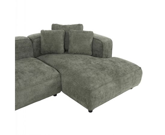ΚΑΝΑΠΕΣ ΓΩΝΙΑ 3-ΘΕΣΙΟΣ GRACE HM3280.05R ΠΡΑΣΙΝΟ ΥΦΑΣΜΑ 252x105-160x70-90Υεκ. - ΚΑΝΑΠΕΔΕΣ-ΣΑΛΟΝΙΑ στο Milonadakis.gr