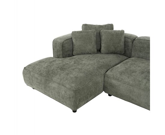 ΚΑΝΑΠΕΣ ΓΩΝΙΑ (ΑΡΙΣΤΕΡΗ) 3-ΘΕΣΙΟΣ GRACE HM3280.05L ΠΡΑΣΙΝΟ ΥΦΑΣΜΑ 252x160x70-90Υεκ - ΚΑΝΑΠΕΔΕΣ-ΣΑΛΟΝΙΑ στο Milonadakis.gr