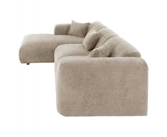 ΚΑΝΑΠΕΣ ΓΩΝΙΑ (ΑΡΙΣΤΕΡΗ) BRICKEN HM3275.01L ΜΠΕΖ ΥΦΑΣΜΑ 110-282x98-160x72Υεκ. - ΚΑΝΑΠΕΔΕΣ-ΣΑΛΟΝΙΑ στο Milonadakis.gr