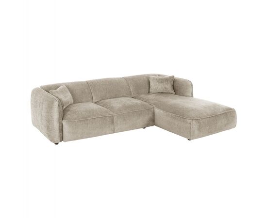 ΚΑΝΑΠΕΣ ΓΩΝΙΑ (ΔΕΞΙΑ) TREAT HM3277.01Ρ ΜΠΕΖ ΥΦΑΣΜΑ 270x163x74Υεκ. - ΚΑΝΑΠΕΔΕΣ-ΣΑΛΟΝΙΑ στο Milonadakis.gr