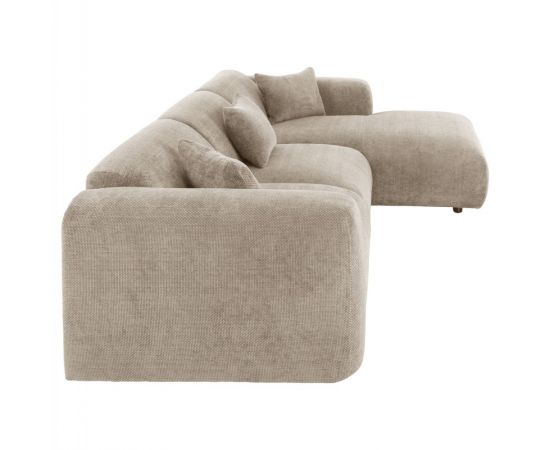 ΚΑΝΑΠΕΣ ΓΩΝΙΑ BRICKEN HM3275.01R ΜΠΕΖ ΥΦΑΣΜΑ 110-282x98-160x72Υεκ. - ΚΑΝΑΠΕΔΕΣ-ΣΑΛΟΝΙΑ στο Milonadakis.gr
