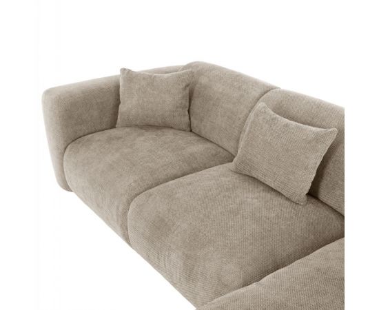 ΚΑΝΑΠΕΣ ΓΩΝΙΑ BRICKEN HM3275.01R ΜΠΕΖ ΥΦΑΣΜΑ 110-282x98-160x72Υεκ. - ΚΑΝΑΠΕΔΕΣ-ΣΑΛΟΝΙΑ στο Milonadakis.gr