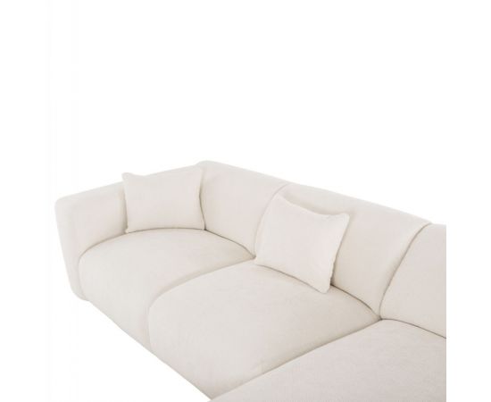 ΚΑΝΑΠΕΣ ΓΩΝΙΑ BRICKEN HM3275.02R ΛΕΥΚΟ ΥΦΑΣΜΑ 110-282x98-160x72Υεκ. - ΚΑΝΑΠΕΔΕΣ-ΣΑΛΟΝΙΑ στο Milonadakis.gr