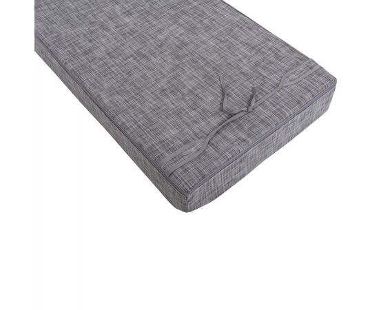 ΜΑΞΙΛΑΡΙ ΞΑΠΛΩΣΤΡΑΣ TEXTILENE SIFNOS ΓΚΡΙ HM11761.10 200(120+80)x70x20Yεκ. - ΜΑΞΙΛΑΡΙΑ στο Milonadakis.gr