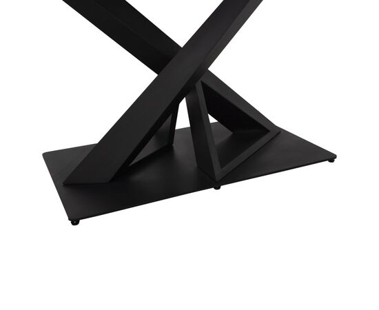 ΤΡΑΠΕΖΙ ΤΡΑΠΕΖΑΡΙΑΣ RUBBY HM9849.02 ΚΕΡΑΜΙΚΟ TOP ΜΑΥΡΟ ΜΑΡΜΑΡΟ-ΜΕΤΑΛ.ΒΑΣΗ 180x90x77Υεκ - ΤΡΑΠΕΖΙΑ ΚΟΥΖΙΝΑΣ στο Milonadakis.gr
