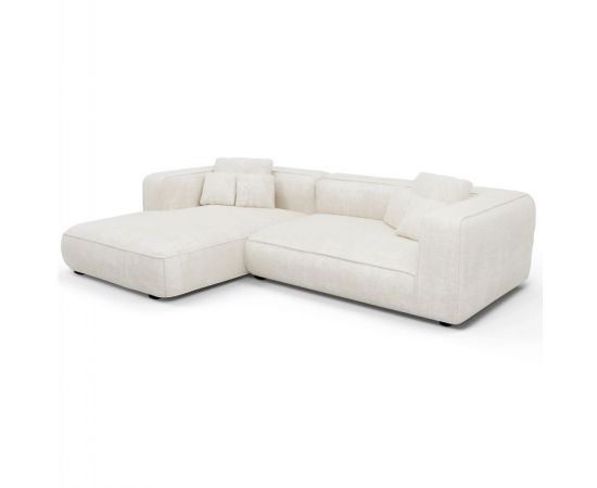 ΚΑΝΑΠΕΣ ΓΩΝΙΑ (ΑΡΙΣΤΕΡΗ) 3-ΘΕΣΙΟΣ GRACE HM3280.02L ΛΕΥΚΟ ΥΦΑΣΜΑ 252x160x70-90Υεκ - ΚΑΝΑΠΕΔΕΣ-ΣΑΛΟΝΙΑ στο Milonadakis.gr