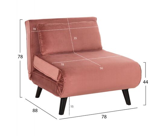 ΠΟΛΥΘΡΟΝΑ ΚΡΕΒΑΤΙ BRAXTON HM8425.22 ΒΕΛΟΥΔΟ ΣΑΠΙΟ ΜΗΛΟ 78x88x78Υεκ. - ΚΑΡΕΚΛΕΣ - ΠΟΛΥΘΡΟΝΕΣ ΕΣ. στο Milonadakis.gr