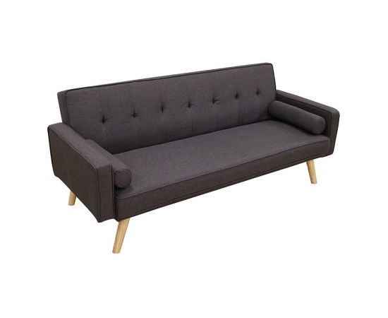 RONY BROWN/GREY ΥΦΑΣΜΑ ΚΑΝΑΠΕΣ-ΚΡΕΒΑΤΙ 179X80εκ. - ΚΑΝΑΠΕΔΕΣ-ΣΑΛΟΝΙΑ στο Milonadakis.gr