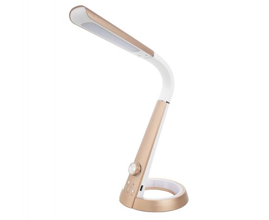 ΦΩΤΙΣΤΙΚΟ ΓΡΑΦΕΙΟΥ LED BLAIN PRO HM4451.09 ΧΡΥΣΟ-ΛΕΥΚΟ ΧΡΩΜΑ 34,3x18,3x42,5Υεκ. - ΕΠΙΤΡΑΠΕΖΙΑ ΦΩΤΙΣΤΙΚΑ στο Milonadakis.gr