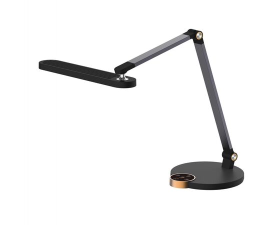 ΦΩΤΙΣΤΙΚΟ ΓΡΑΦΕΙΟΥ LED BLAIN PRO HM4454.02 ΜΑΥΡΗ ΒΑΣΗ ABS-ΓΚΡΙ ΑΛΟΥΜΙΝΙΟ 51,8x40Υεκ. - ΕΠΙΤΡΑΠΕΖΙΑ ΦΩΤΙΣΤΙΚΑ στο Milonadakis.gr