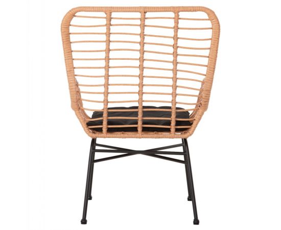 ΠΟΛΥΘΡΟΝΑ ΣΤΥΛ ΜΠΕΡΖΕΡΑΣ ALLEGRA HM5704.11 P.E.RATTAN ΜΠΕΖ-ΜΑΥΡΟ ΜΕΤΑΛΛΟ 66x59x90Υεκ. - ΚΑΡΕΚΛΕΣ - ΠΟΛΥΘΡΟΝΕΣ στο Milonadakis.gr