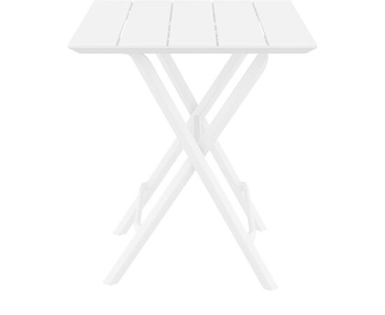 HELEN WHITE 60Χ60X74εκ. ΤΡΑΠΕΖΙ ΠΤΥΣ/ΝΟ ΠΟΛ/ΝΙΟΥ - ΤΡΑΠΕΖΙΑ ΕΞ. ΧΩΡΟΥ στο Milonadakis.gr