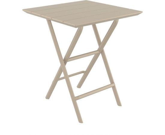 HELEN TAUPE 60Χ60X74εκ. ΤΡΑΠΕΖΙ ΠΤΥΣ/ΝΟ ΠΟΛ/ΝΙΟΥ - ΤΡΑΠΕΖΙΑ ΕΞ. ΧΩΡΟΥ στο Milonadakis.gr