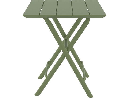 HELEN OLIVE GREEN 60Χ60X74εκ. ΤΡΑΠΕΖΙ ΠΤΥΣ/ΝΟ ΠΟΛ/ΝΙΟΥ - ΤΡΑΠΕΖΙΑ ΕΞ. ΧΩΡΟΥ στο Milonadakis.gr
