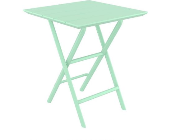 HELEN OPALINE GREEN 60Χ60X74εκ. ΤΡΑΠΕΖΙ ΠΤΥΣ/ΝΟ ΠΟΛ/ΝΙΟΥ - ΤΡΑΠΕΖΙΑ ΕΞ. ΧΩΡΟΥ στο Milonadakis.gr