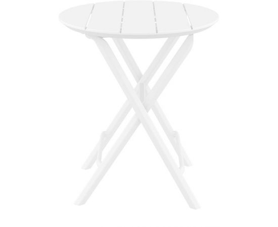 HELEN WHITE Φ60X74εκ. ΤΡΑΠΕΖΙ ΠΤΥΣ/ΝΟ ΠΟΛ/ΝΙΟΥ - ΤΡΑΠΕΖΙΑ ΕΞ. ΧΩΡΟΥ στο Milonadakis.gr