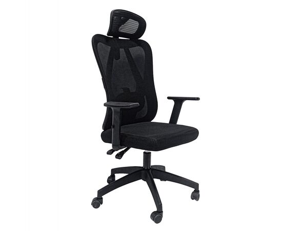 ΚΑΡΕΚΛΑ ΓΡΑΦΕΙΟΥ MEXER HM1195.01 ΜΑΥΡΟ MESH-ΜΕΤΑΛ.ΒΑΣΗ-NYLON ΣΚΕΛΕΤΟΣ 60x49x130Υεκ. - ΚΑΡΕΚΛΕΣ ΓΡΑΦΕΙΟΥ στο Milonadakis.gr