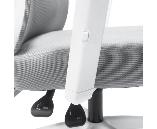 ΚΑΡΕΚΛΑ ΓΡΑΦΕΙΟΥ MEXER HM1195.02 ΓΚΡΙ MESH-ΜΕΤΑΛ.ΒΑΣΗ-ΣΚΕΛΕΤΟΣ ΛΕΥΚΟΣ 68x70x136Υεκ. - ΚΑΡΕΚΛΕΣ ΓΡΑΦΕΙΟΥ στο Milonadakis.gr