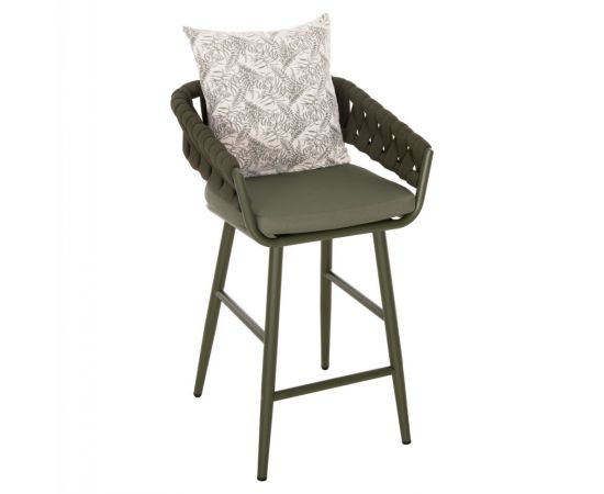 ΣΚΑΜΠΟ ΑΛΟΥΜΙΝΙΟΥ CAMDEN HM6142.09 ΜΑΞΙΛΑΡΙ ΜΕ PRINT-DARK OLIVE 56x60x108Υεκ. - ΣΚΑΜΠΩ στο Milonadakis.gr
